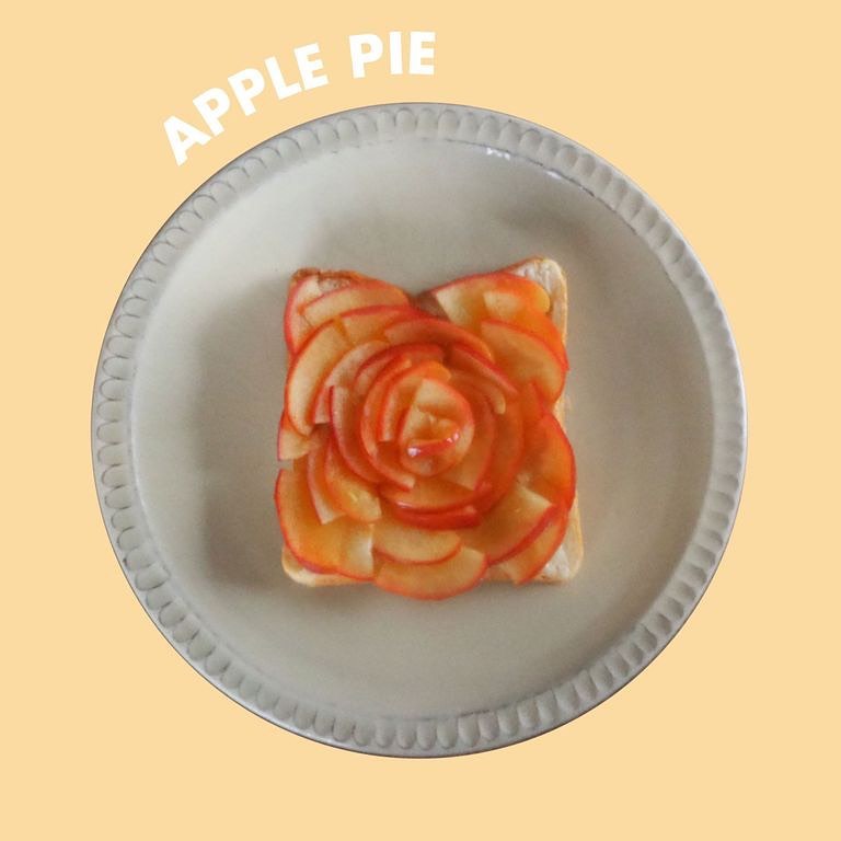 簡単 おしゃれアップルパイの花びらトーストレシピ 食 を通して健康的な美しいからだづくりをサポートするケータリングサービス 美菜屋 Minayai Magmoe