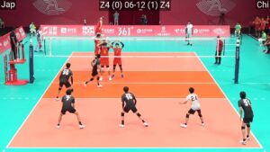 Volleyball Japan - China Amazing Full Match Asian Games